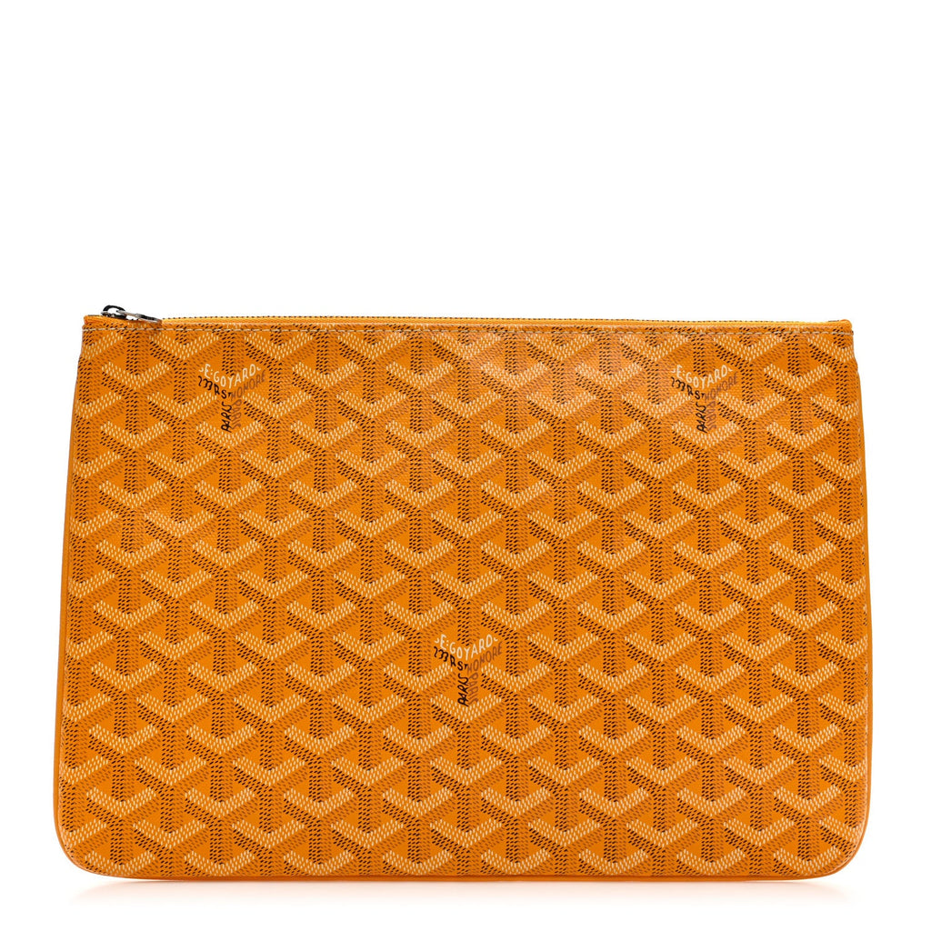 Goyard Goyardine Senat Pochette MM Yellow