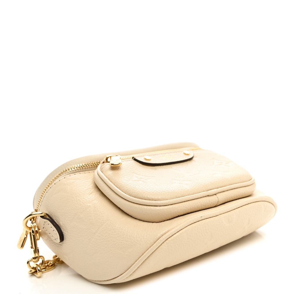 Louis Vuitton Empreinte Mini Bumbag Cream