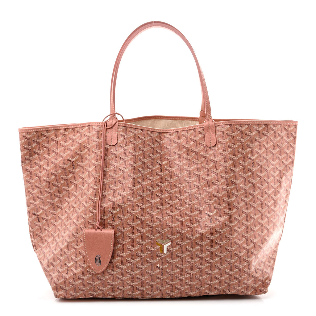 Goyard Iridescent Goyardine Saint Louis GM Pearly Coral