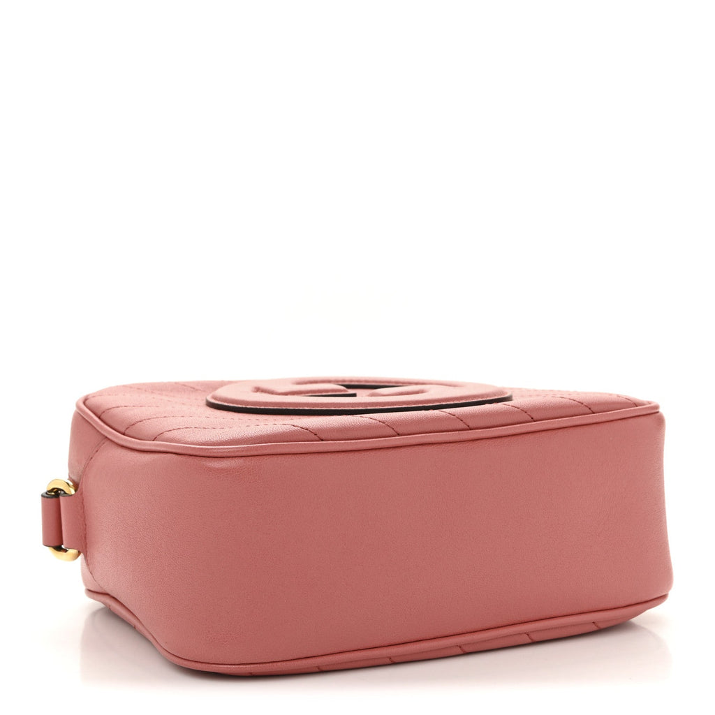 Gucci Sakai Be Green Calfskin Diagonal Stitched Small Blondie Shoulder Bag Gorgeus Grace