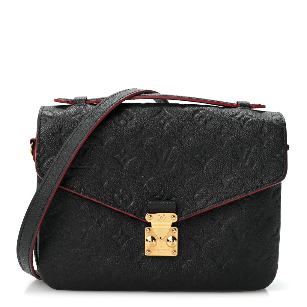 Louis Vuitton Empreinte Pochette Metis Marine Rouge