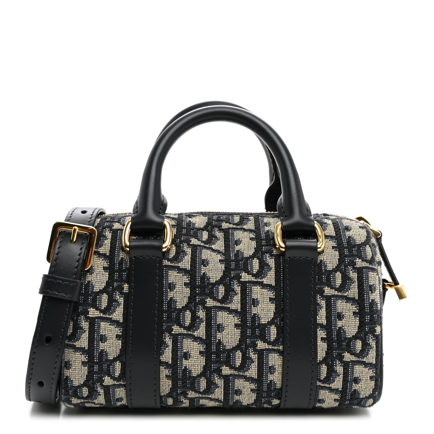 Dior Oblique Nano Groove 17 Bag Blue