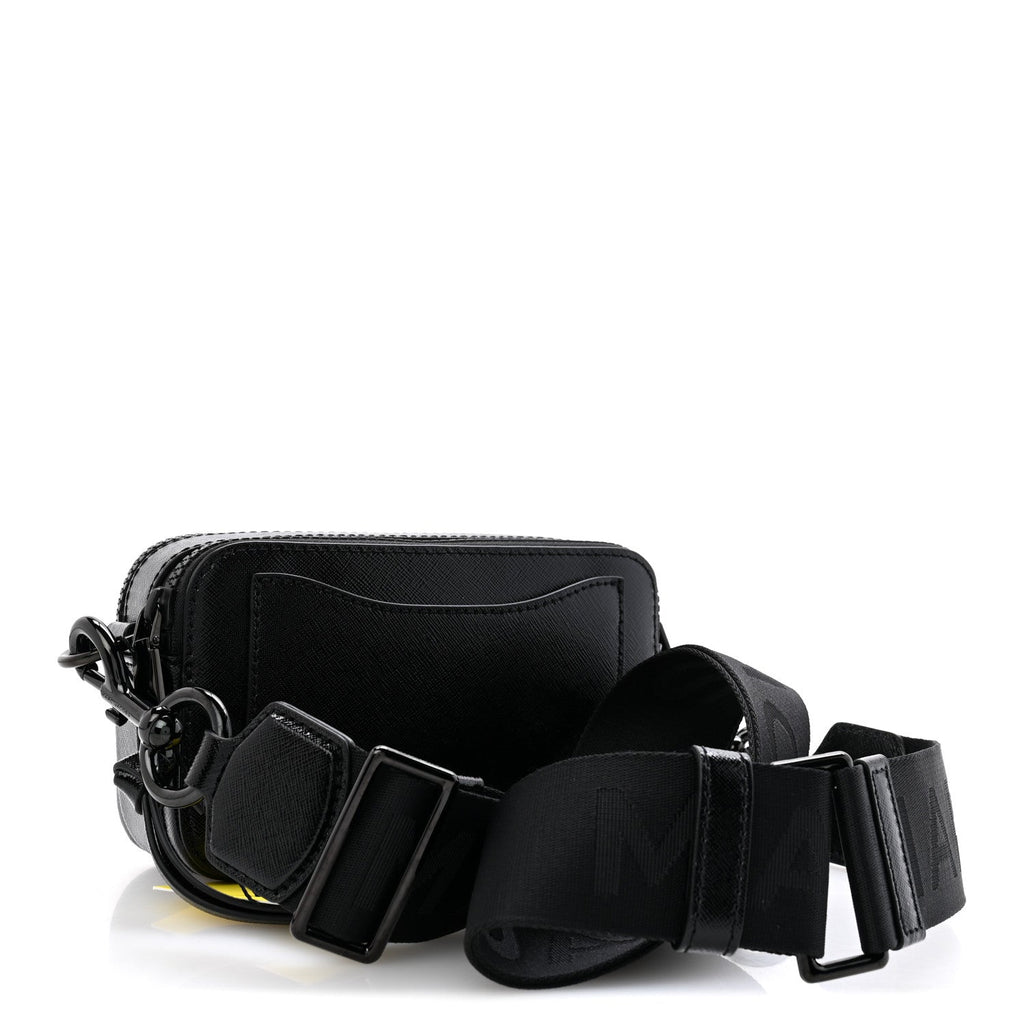 Saffiano Snapshot Camera Bag Black