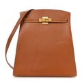 Hermès Courchevel Kelly Sport GM Gold