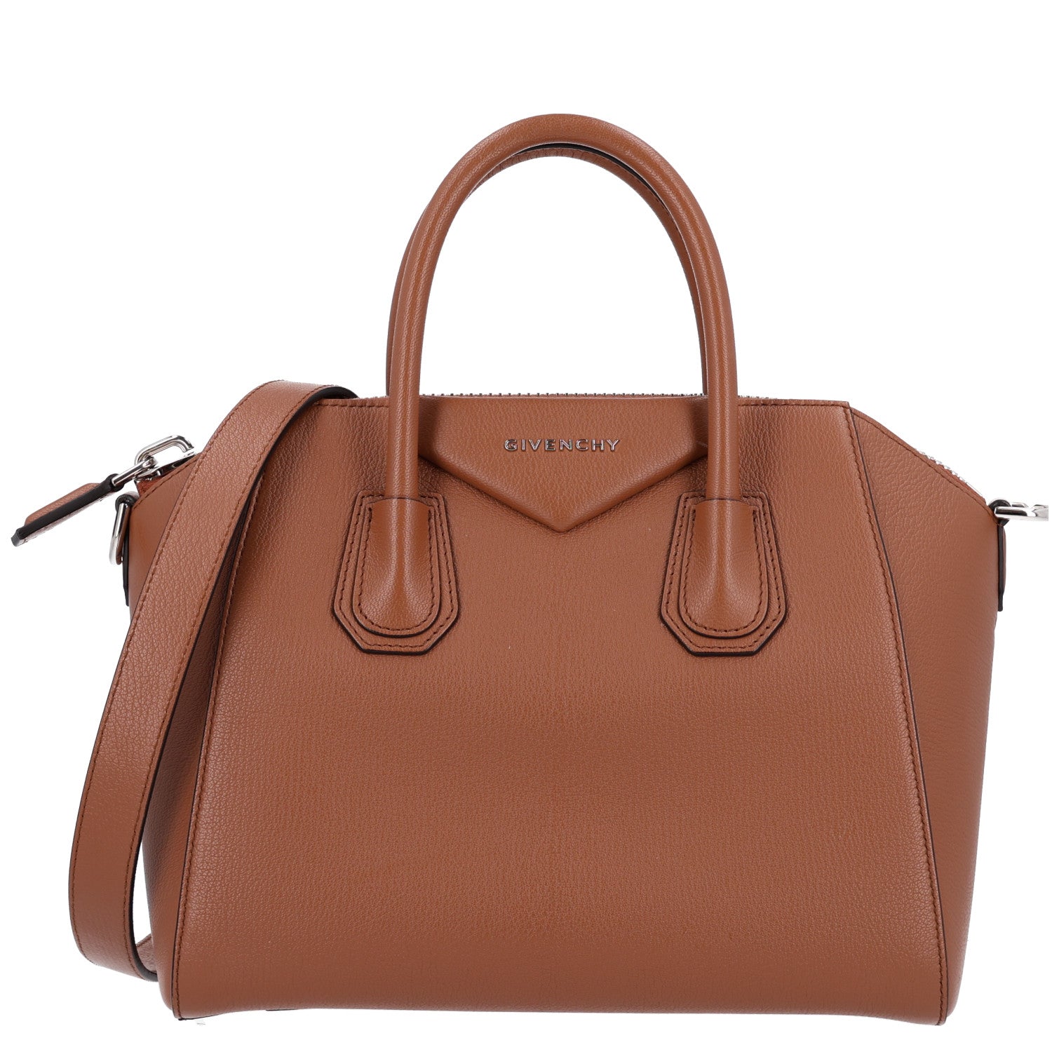 Givenchy Sugar Goatskin Small Antigona Pony Brown