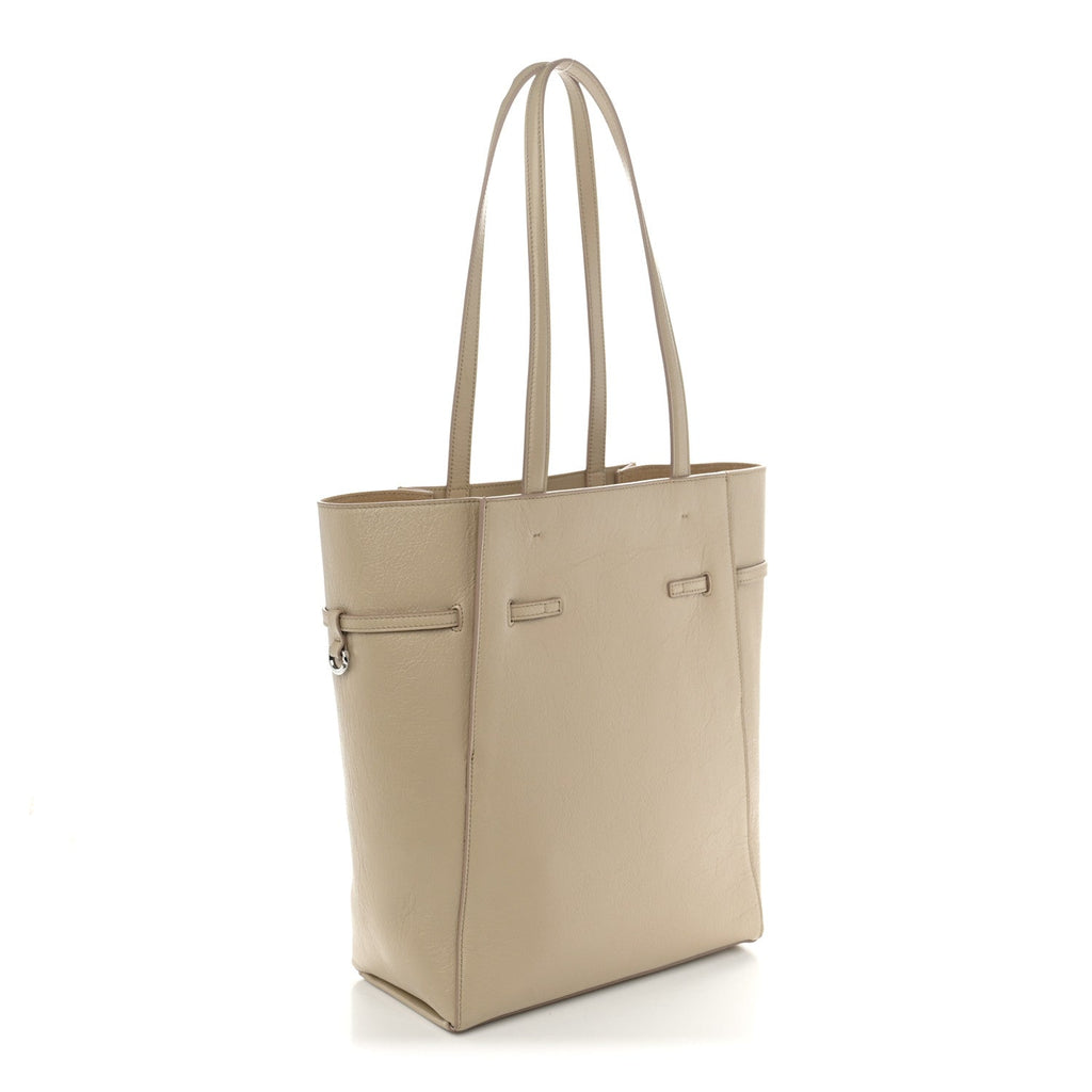 Givenchy Calfskin Voyou Medium North South Tote Natural Beige