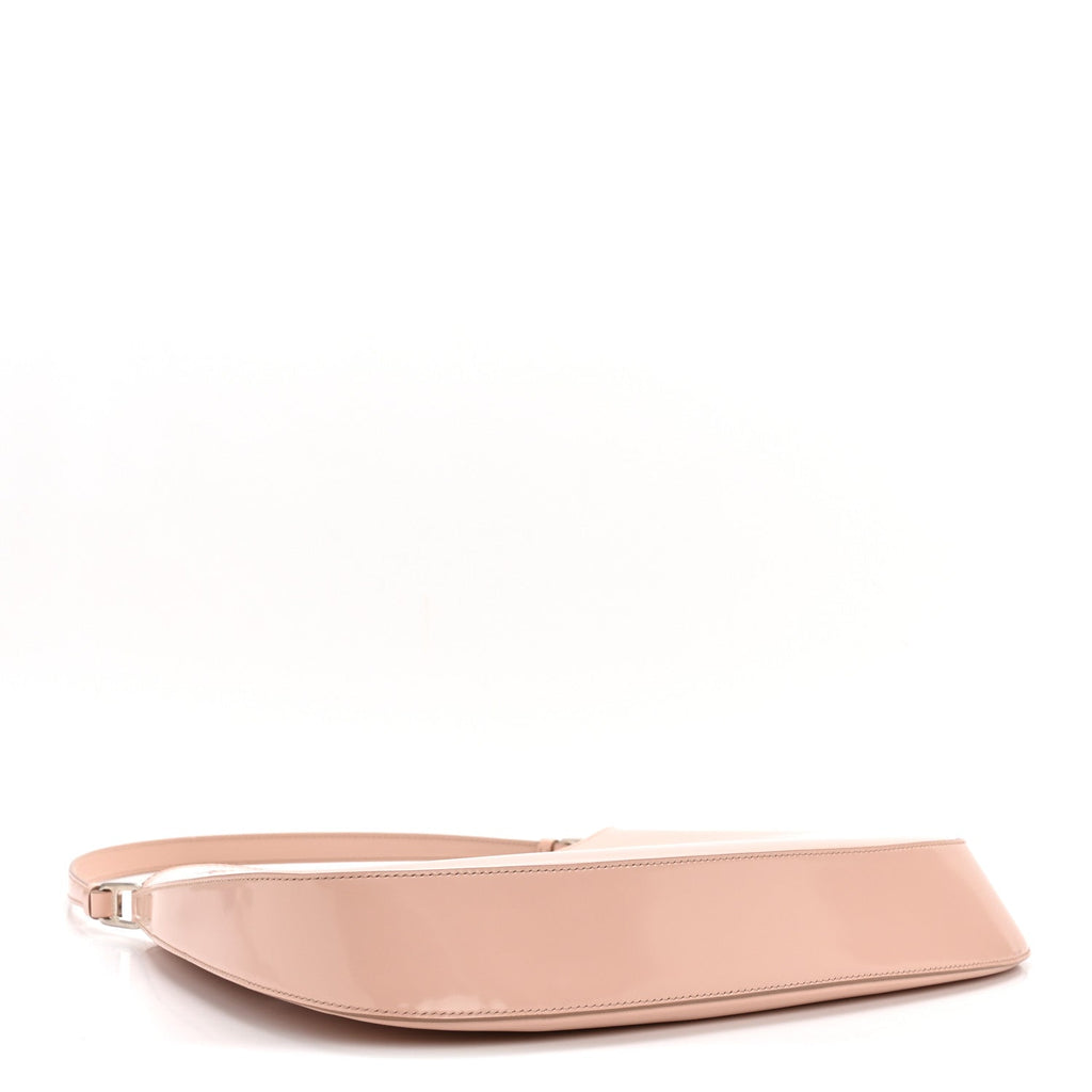 Prada Spazzolato Cleo Shoulder Bag Orchidea