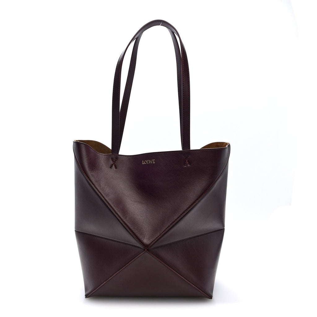 LOEWE PUZZLE FOLD TOTE IN CALFSKIN