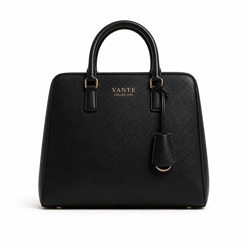 Vante Collective The Knightsbridge Satchel - Noir