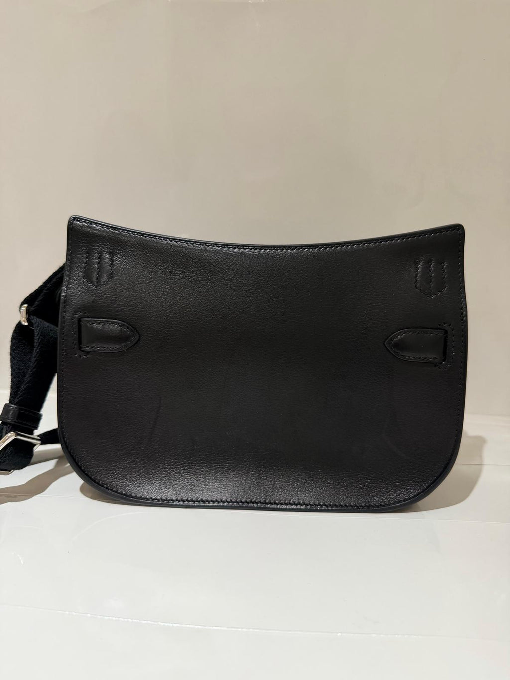 Hermès Jypsière 34 Noir Togo side view