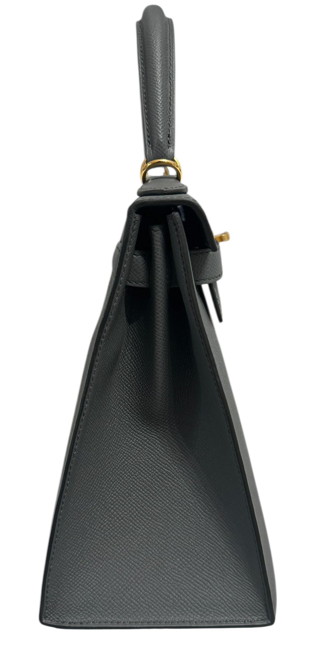 Hermès Kelly 28 Vert Amande side view