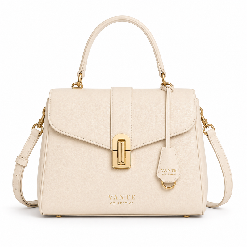 Vante Collective The Regent Top Handle - Ivory