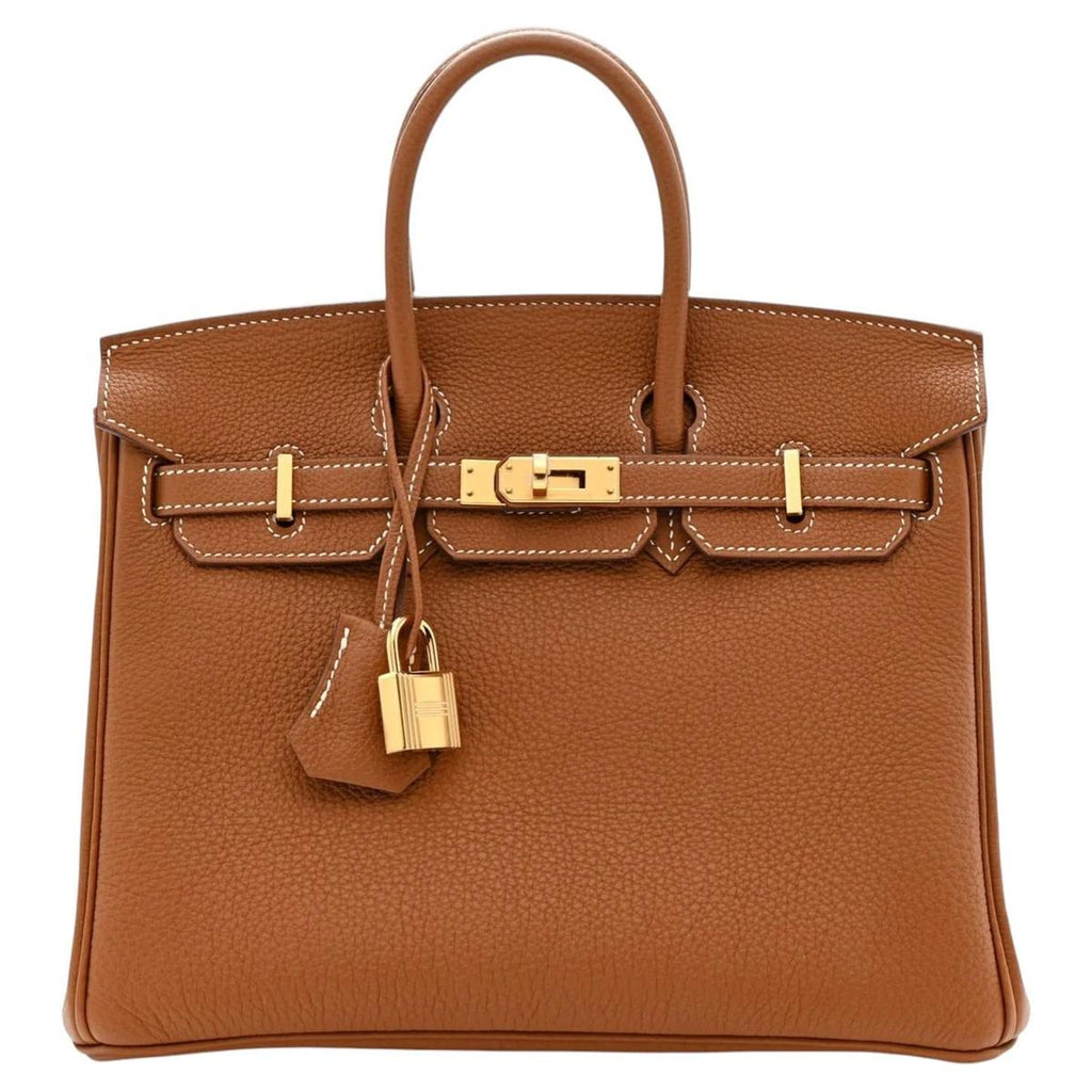 Hermès Birkin 35 Gold Togo front view